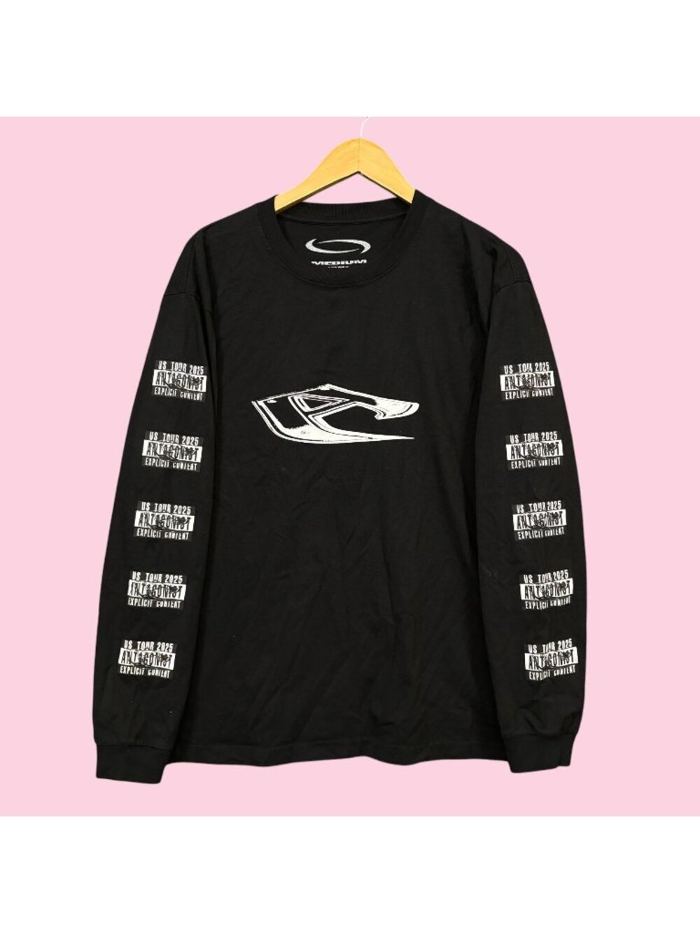 Playboi Carti Antagonist 2.0 A Logo Hip-Hop Tee M
